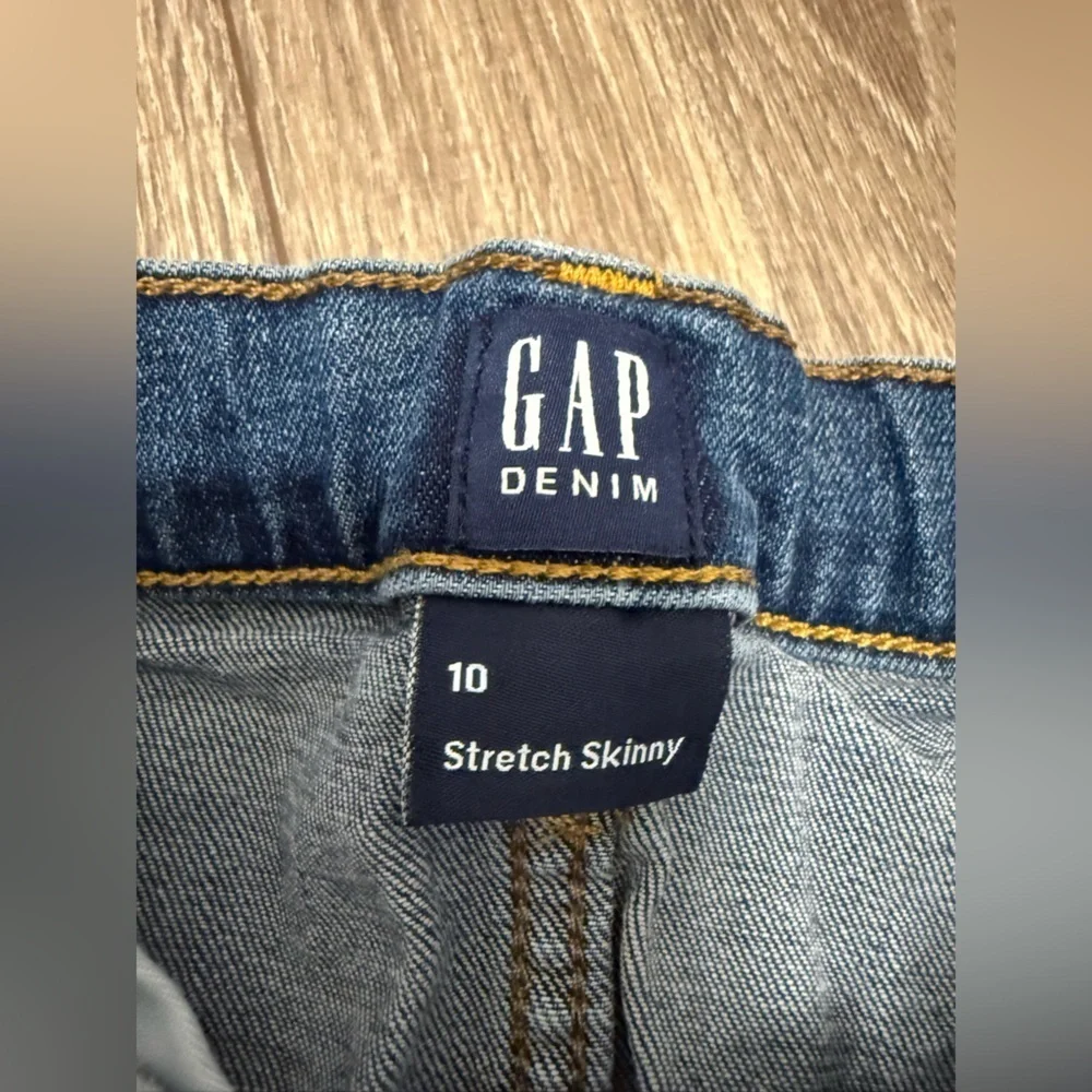Gap Denim Boys Stretch Skinny Medium Blue Jeans Size 10